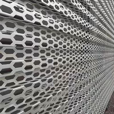 качество  Aluminium Metal Perforated Mesh Powder Coated Perforated Metal завод