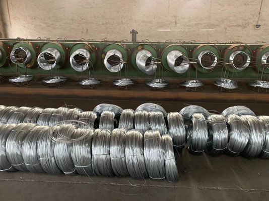 ПВХ покрытая металлическая стальная проволока оцинкованная стальная проволока 20 калибров настраиваемая длина