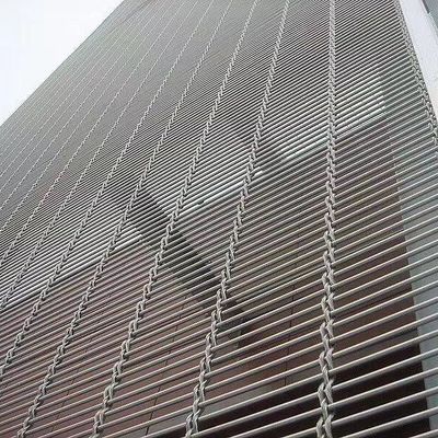 Прозрачный архитектурный металлический сетчатый экран 4 мм проволочная диа огнеупорная